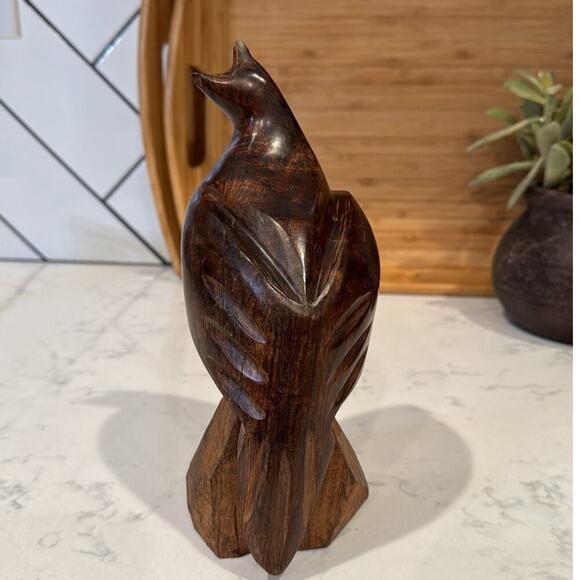 Vintage Ironwood Seri Quail Hand carved Sculpture, Kino Indians of Mexico 9” - Picture 2 of 8